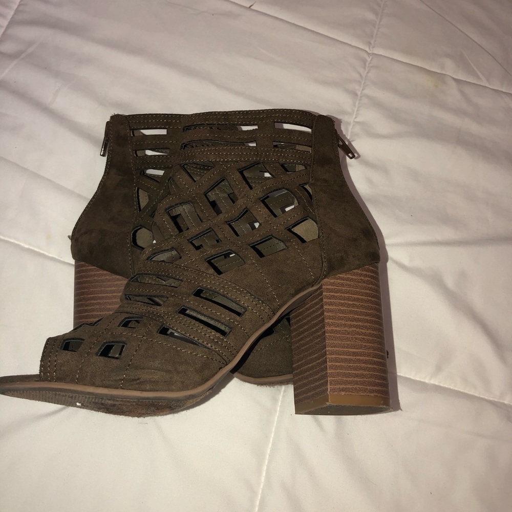 Green booties